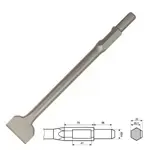 HEX 30 spade chisel